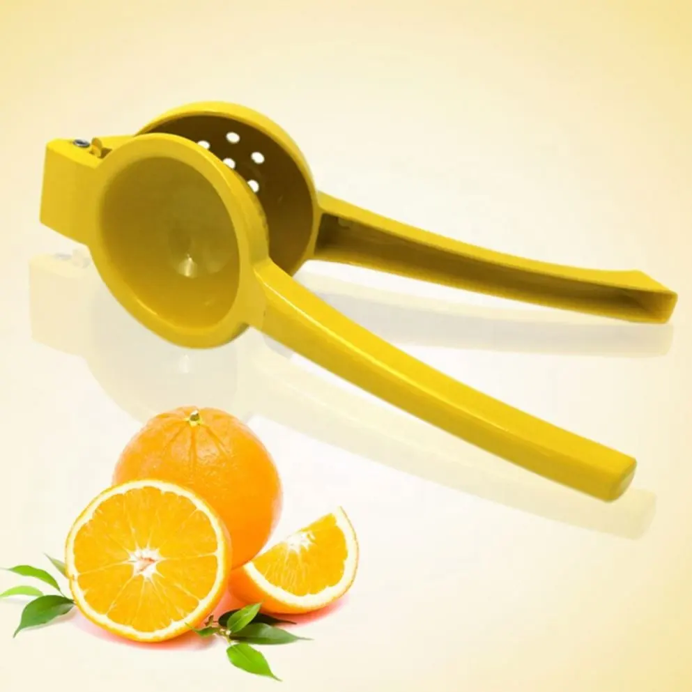 Aluminum Alloy Manual Hand Pressure Fruit Juicer Lemon Squeezer Citrus Orange Lime Juicer Home Kitchen Gadgets Manual Juicers