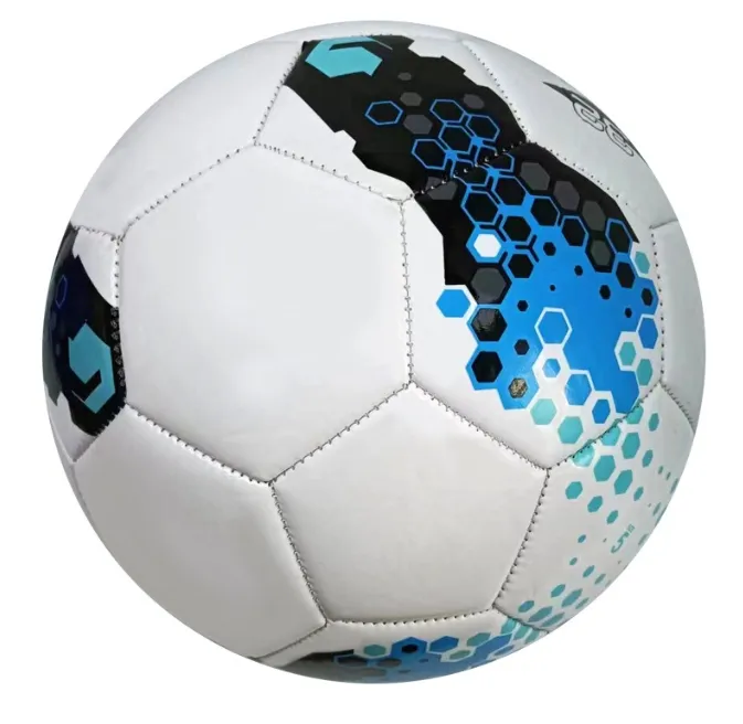 Neues Design langlebiger Maschinell genäht individueller Fußball Ball für Spiel oder Outdoor-Training Größe 3/4/5 PVC Fußball