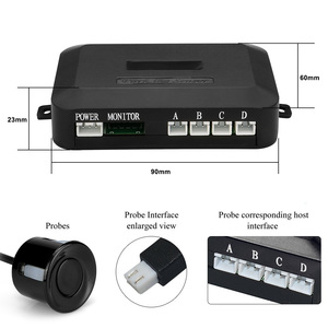 Newest Wireless Ultrasonic <strong>Sensor</strong> <strong>LED</strong> <strong>Display</strong> Parking <strong>Sensor</strong> with Rear Parking <strong>Sensor</strong> for Car <strong>Reversing</strong> Aid - Product Image 6