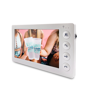 7 \ "TFT con cable Video Doorphone Sistema de intercomunicación de puerta de video de 2 vías para teléfonos de videollamadas baratos de varios apartamentos - Product Image 5