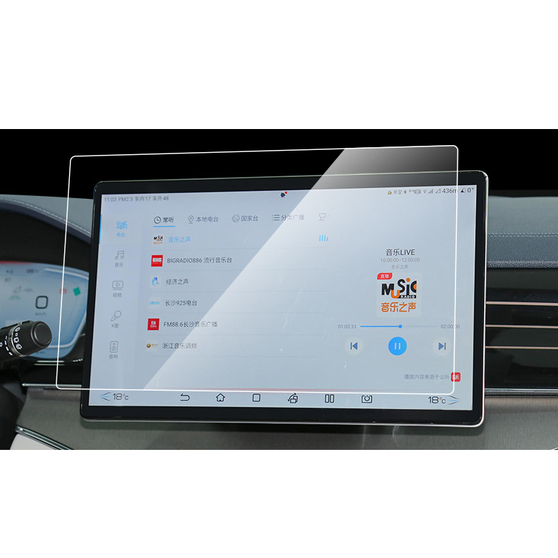 Transparent/ 2021 Don 2 Gen DM / EV 15,6 pouces NAVI