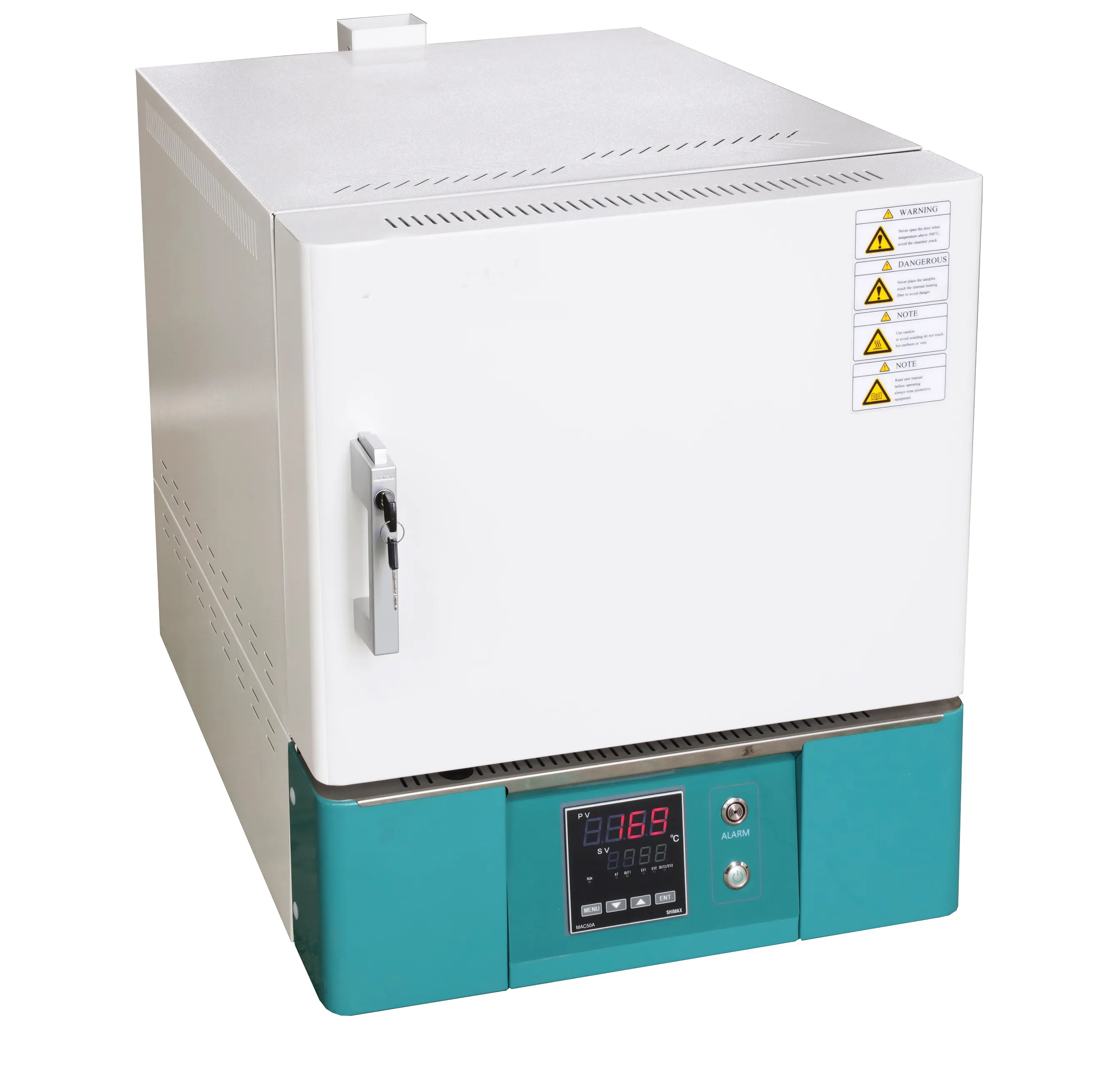Nade phòng thí nghiệm độ chính xác cao kiểm soát nhiệt độ sợi gốm lò múp SX4-2-12 loạt 1200C 2L