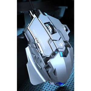 Fabricante Teclado Usb con cable portátil para tableta Computadora Pc Retroiluminación Ratón para juegos Cable de ratón mecánico - Product Image 2