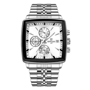 Reward-01 orologio da uomo intelligente Premium Multi function Timing Business impermeabile Nightlight Calendar orologio al quarzo con cinturino in acciaio solido - Product Image 2