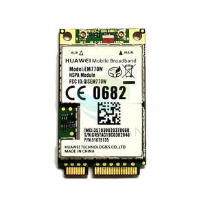 适用于华为EM770W Wwan无线3g Gps 14.4mbps Wcdma Hsdpa Hsupa迷你pci-e网络Wifi卡3g/2g调制解调器内部笔记本电脑 - Product Image 2