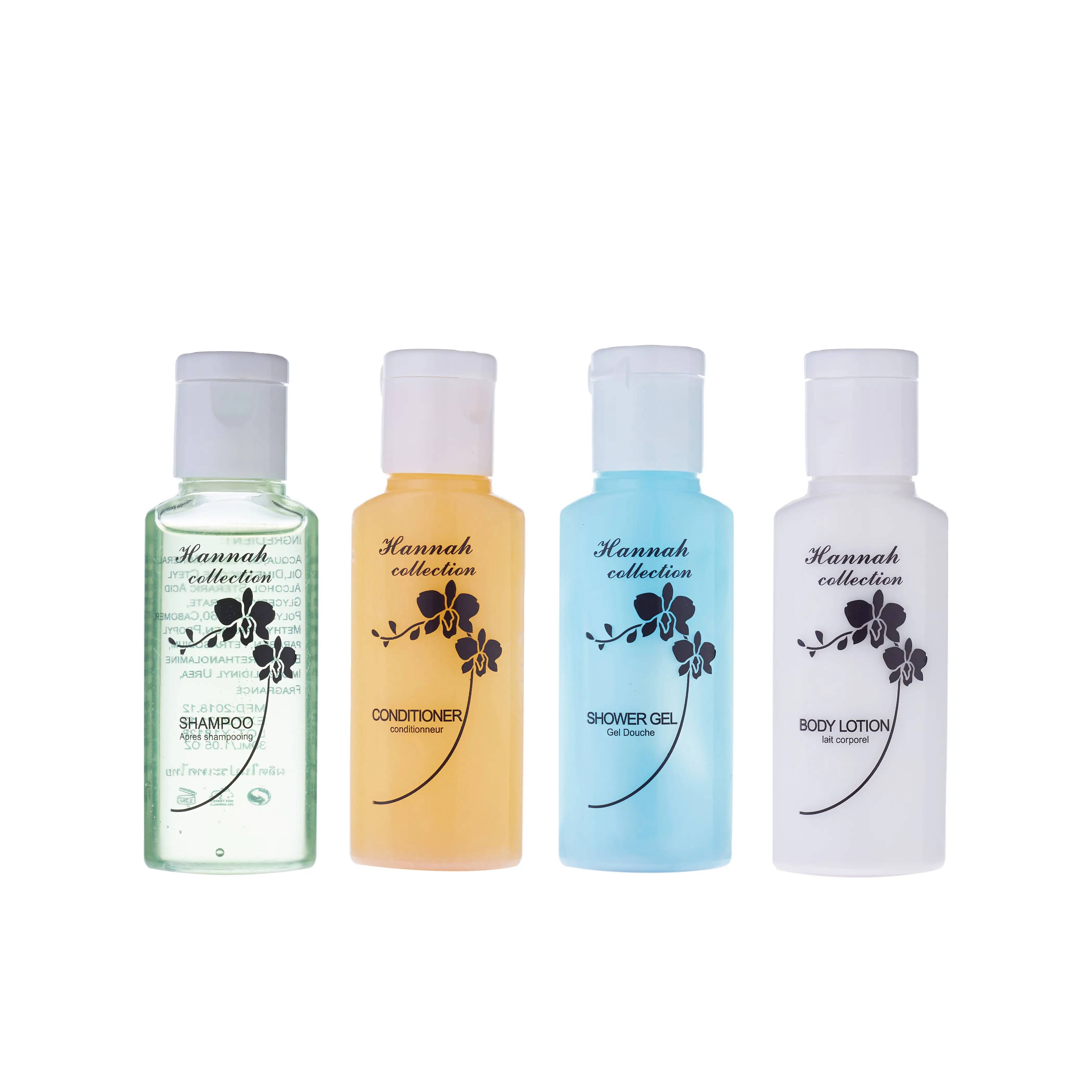 Gel de banho de shampoo para hotel personalizado em frasco, loção corporal, suprimentos para comodidades de hotel