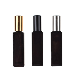 20ml bottiglie di olio di profumo di vetro riutilizzabile a forma quadrata Spray per cosmetici contenitore rettangolo piatto atomizzatore vuoto bottiglie - Product Image 1