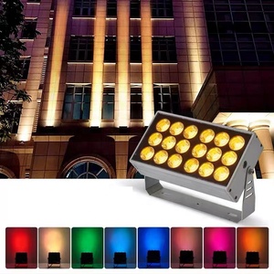 Yüksek güç kare RGB RGBW LED projektör DMX DMX512 RDM bina cephe LED projektör lambası için projektör LED - Product Image 2