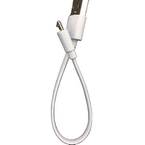 Power Bank Cable Customized <strong>20cm</strong> Micro <strong>Usb</strong> Cable Short Flat <strong>Usb</strong> for Headsets 2A Charging Cord
