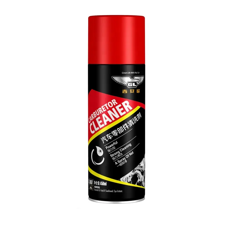 Forte Poderoso Spray de 450ml Limpo Carb Cleaner Spray Carburador Limpo