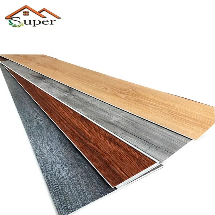 Suelo laminado de PVC y vinilo de GUANGZHOU