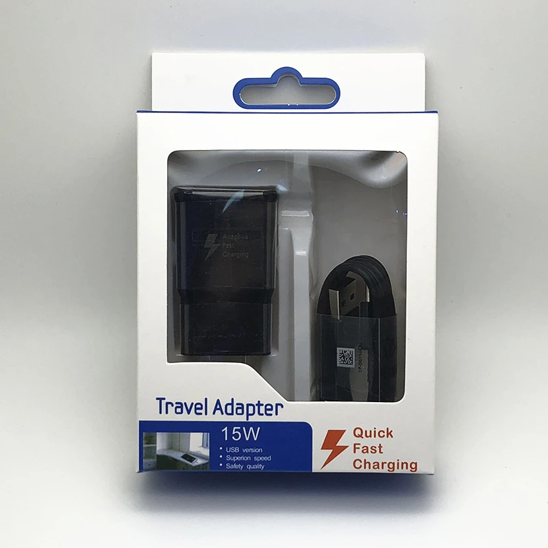 Noir avec câbles Type-c