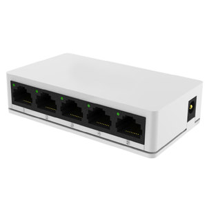 PIX-LINK 5V Mini-Ethernet 5-Port-Switch 10/100Mbps Schnelles drahtloses Netzwerk Desktop-Switch Kunststoff gehäuse für den Einsatz im Home Office 1 Jahr - Product Image 1