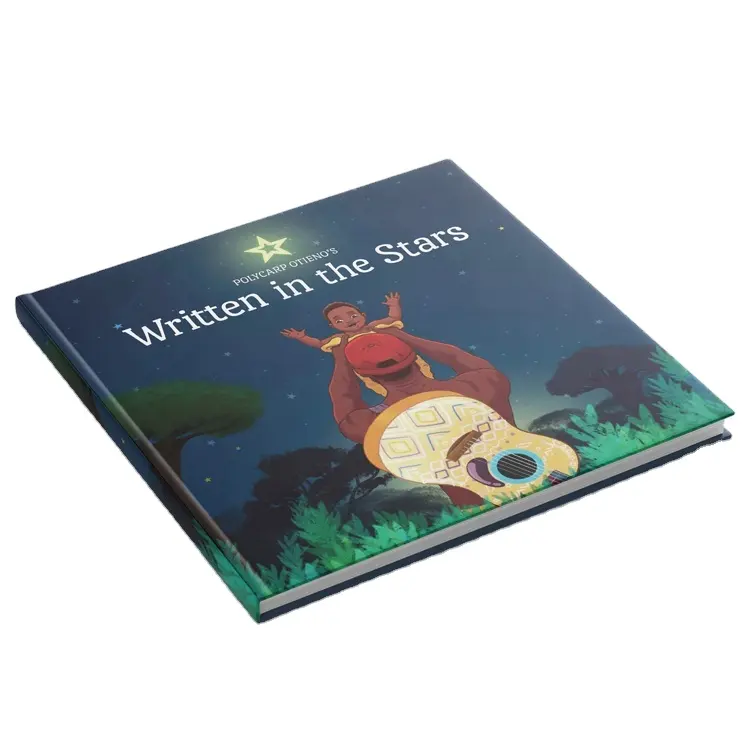 Çocuklar için özelleştirilmiş sihirli uygulama Copybook ucuz hikaye ciltli renk çocuk kitap baskı