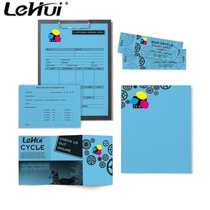 Chinese Manufacturer Color Copier <strong>Paper</strong> 8.5&quot;x 11&quot;inch 500 Sheets 24 Lb/89 GSM Lunar Blue - Product Image 3