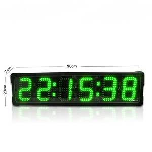 Fornitore di fabbrica telecomando LED 7-segmento maratona conto alla rovescia attrezzature per esterni sport digitale cronometro sistema di cronometraggio gara - Product Image 1