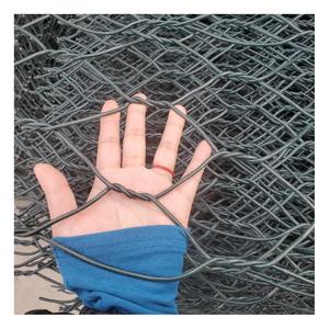 Fabbrica diretta di rotoli di rete di gabbioni in PVC di grosso calibro utilizzati per il recinto di protezione del pendio della rete di protezione della caduta di roccia