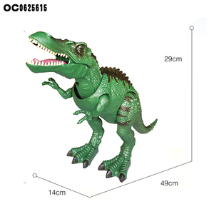 İlginç B/O yeni elektrikli yürüyüş dinozor modeli oyuncaklar hafif ses - Product Image 5