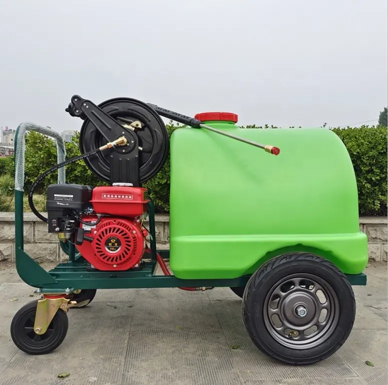 Machine à laver mobile à essence et carburant diesel 280bar à pression de haute qualité avec réservoir d'eau 160L/300L