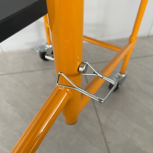 Andamios plegables universales pequeños Equipo de construcción y construcción para materiales Fácil de usar y portátil - Product Image 5