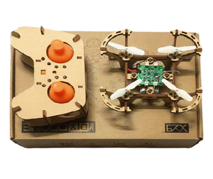 DIY <strong>Drone</strong> <strong>Kit</strong> HS109 Educational Toys for Kids Student Education RC <strong>Drone</strong> Self Assembly <strong>Kit</strong> Flash Light Remote Control Quadcopter - Product Image 1