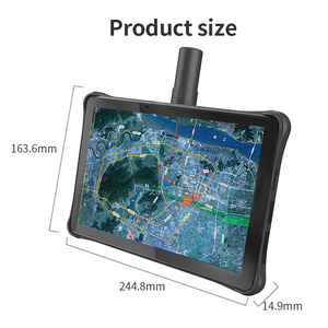 Tableta industrial RTK Sistema de Posicionamiento Global receptor IP65 impermeable Android ordenador de mano - Product Image 6