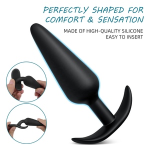 Netphi包3个硅胶肛门塞套装初学者和高级用户成人男女情侣性玩具 - Product Image 3