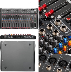 16-Channel Studio Audio Mixer-48V Power, <strong>RCA</strong> <strong>Input</strong>/<strong>Output</strong> for Professional and Beginners Dj Controller/audio Console Mixer - Product Image 2