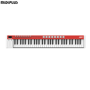 MIDIPLUS X6 Pro Innovative 61-Key Usb <strong>Midi</strong> Semi-Weighted 8-Color Rgb Glow Usb &amp; Led Panel <strong>MIDI</strong> Piano <strong>Keyboard</strong> <strong>Controller</strong> - Product Image 1