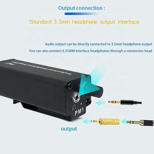Professional <strong>Headphone</strong> Amplifier Converter XLR to 3.5MM Audio Interface Mini Portable HIFI <strong>Headphone</strong> Amplifier Clip Mount - Product Image 3
