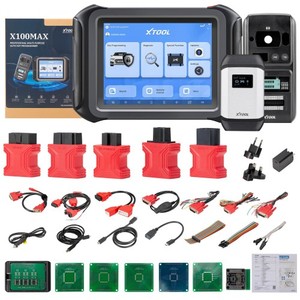 XTOOL X100 MAX Auto <strong>Key</strong> <strong>Programmer</strong> IMMO Elite Diagnostic Tools With KC501 ECU Coding Update of X100 PAD3 X100Max
