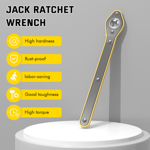 Thép Chữ Thập Ratchet Cờ Lê Set Với Dài Xử Lý & Adapter Lao Động Tiết Kiệm Công Cụ Sửa Chữa Xe Cho Kéo Jack OEM Tùy Chỉnh - Product Image 5