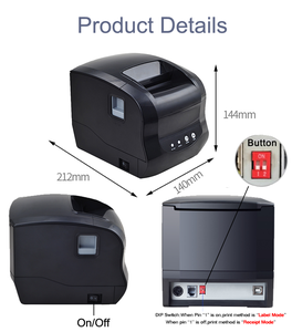 Uso al dettaglio uso domestico 80mm stampante termica per codici a barre per etichette supporto macchina Android IOS telefono Computer Windows - Product Image 3