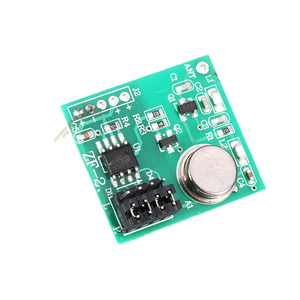 ワイヤレス送信機受信モジュールask dc 9v-12v ev1527リモートコントロールスイッチボード-433mhz - Product Image 1