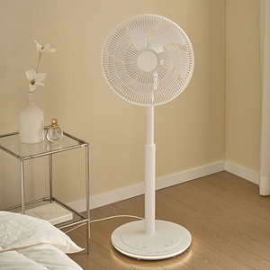 14 Zoll Bldc Motor Wireless wiederauf ladbare DC Electric Desktop Schreibtisch Bodenst änder Luftkühl ventilator mit Fernbedienung für zu Hause Zimmer - Product Image 1