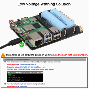 Raspberry Pi 5 UPS X1201 scheda di espansione per la gestione dell'alimentazione 5 v5a uscita PD con ricarica rapida per i componenti elettronici dell'interruttore senza soluzione di continuità - Product Image 3