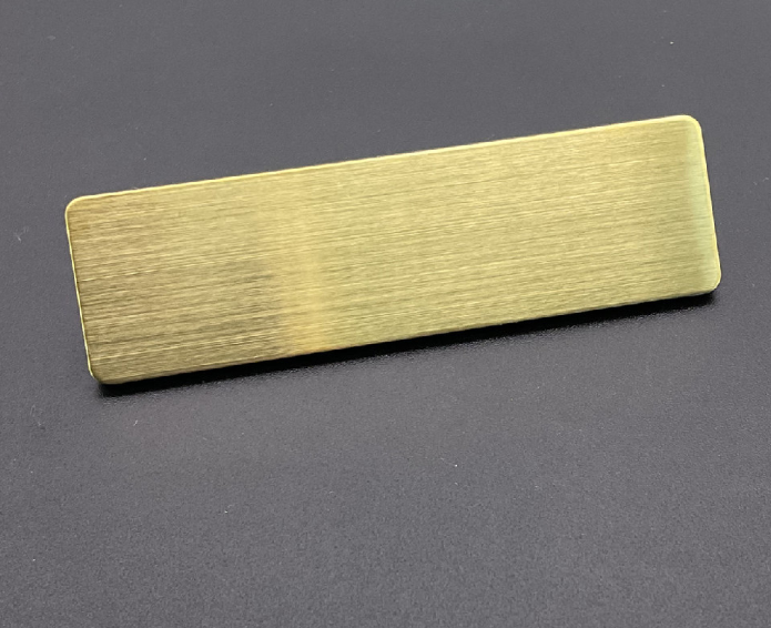 Oro spazzolato
