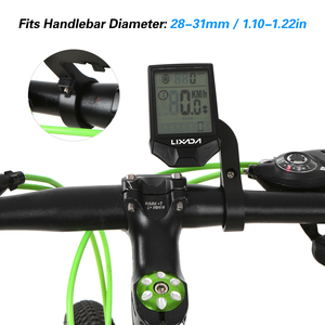 Ordenador inalámbrico para ciclismo, ordenador para bicicleta, cadencia, multifuncional, a prueba de lluvia, ordenador para ciclismo con retroiluminación LCD - Product Image 3