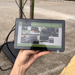 Pantalla LCD TFT IPS FHD de 7 pulgadas, 1080P, 2600cd/m2, pantalla LCD pequeña, monitor LCD de publicidad de vídeo en bucle, alimentación tipo C - Product Image 2