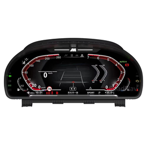BMW 5 serisi 6 serisi 7 serisi 2009-2017 dijital küme 12.3 inç LCD Dashboard kokpit Speedmeters 2.0 saniye - Product Image 3