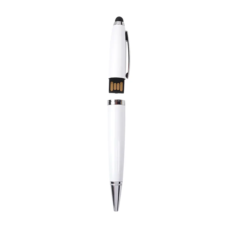 ปากกาสไตลัสหน้าจอสัมผัส3 In 1พร้อมแฟลชไดรฟ์ USB สำหรับจัดเก็บ
