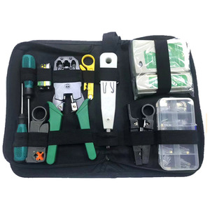 11 in 1 ağ araç kiti taşınabilir Ethernet kablosu Crimper kiti Ethernet sıkma aracı güç aracı kombinasyonu kitleri - Product Image 3