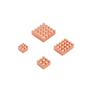 <strong>Raspberry</strong> <strong>Pi</strong> 4 Model B Heat Sink Metal Copper Heatsink Passive Cooling Pad Heat Dissipation Radiator for <strong>Raspberry</strong> <strong>Pi</strong> 4