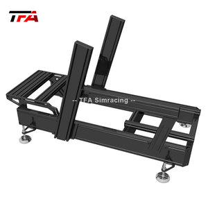 Último nuevo diseño Sim Motion Racing Simulator Cockpit 40120 Perfil de aluminio Plataforma dinámica Simulador de vuelo Cockpit