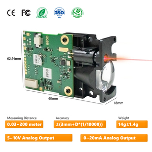 100m Non Contact Distance Measurement <strong>Sensor</strong> with TTL Precision Distance Measurement <strong>Sensor</strong> - Product Image 2