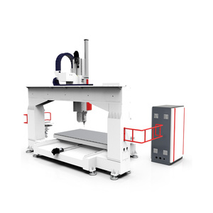 Enrutador CNC de 5 ejes de alta precisión con cambiador de herramientas ATC Suministro de China Componentes básicos del sistema de control Syntec que incluyen bomba de motor - Product Image 3
