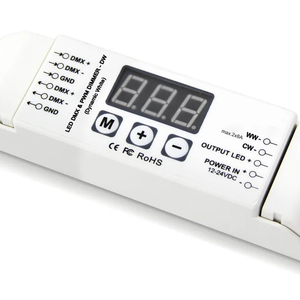 BC-832 2 Channels 8A DMX <strong>Decoder</strong> <strong>Dmx512</strong> Master <strong>Controller</strong> for Cct Light <strong>LED</strong> Cob Strip - Product Image 1