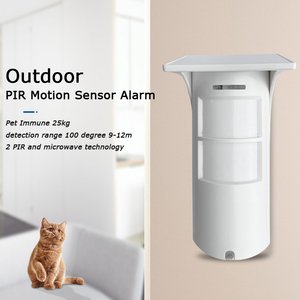 Sistema de alarma de seguridad para el hogar, sensores de movimiento PIR para exteriores - Product Image 4