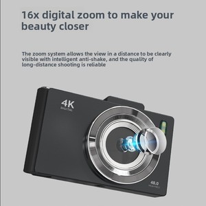 H18ใหม่กล้องดิจิตอลความละเอียดสูงแบบพกพา4K รายการระดับ2.8นิ้วกล้องนักเรียน CMOS กล้องราคาถูกสำหรับ - Product Image 4