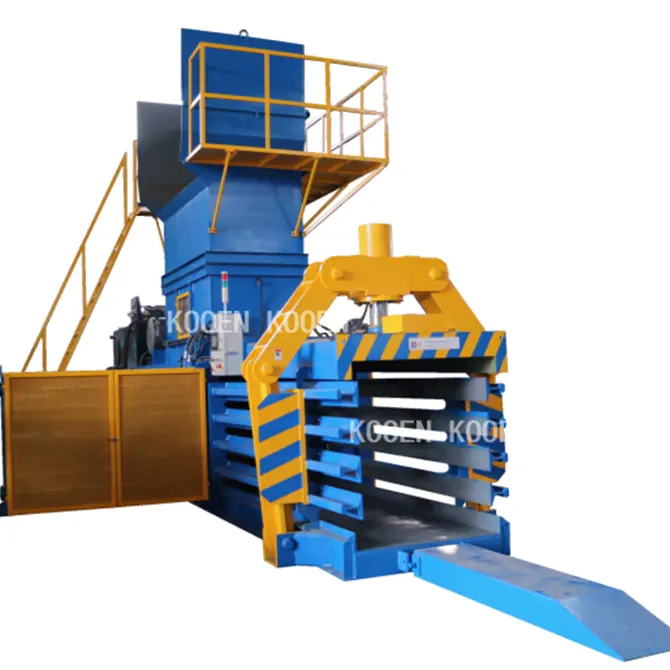 Fully Automatic Horizontal Baler for Waste Paper Cardboard Baling Machine